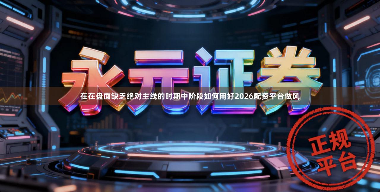在在盘面缺乏绝对主线的时期中阶段如何用好2026配资平台做风